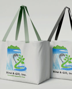 Bina and Gill Canvas bags